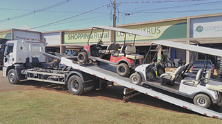 Hb transportes de carro de golfe