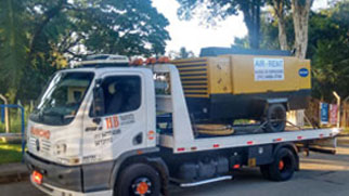 transporte de compressor